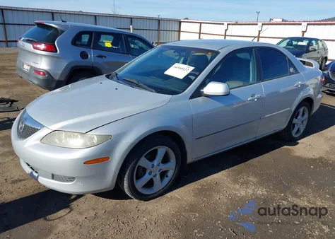 2005 Mazda Mazda6 I Base z USA, uszkodzony, nr VIN 1YVFP80C255M15288